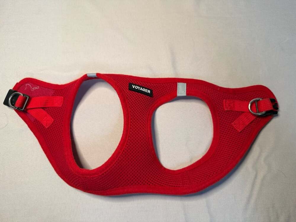 Voyager Step-In Air Dog Harness for Small and Medium Dogs, Red S